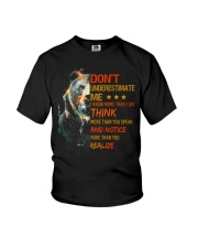 Don't Underestimate me Bears Youth T-Shirt tile