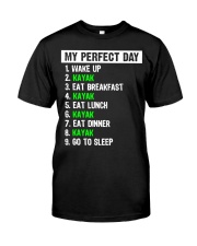 My Perfect Day Kayak Premium Fit Mens Tee tile
