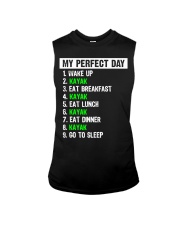 My Perfect Day Kayak Sleeveless Tee tile