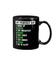 My Perfect Day Kayak Mug tile