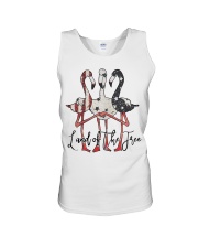 Land of the Flamingo Unisex Tank tile