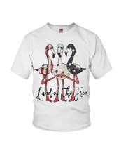 Land of the Flamingo Youth T-Shirt tile