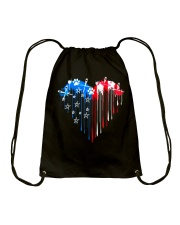 Love Kayaking Drawstring Bag tile