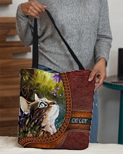 Cat Lady 2 All-over Tote aos-all-over-tote-lifestyle-front-10
