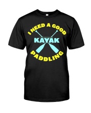 I Need A Kayak Paddling Premium Fit Mens Tee tile
