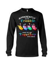 Apparently we're Trouble 4 Long Sleeve Tee tile