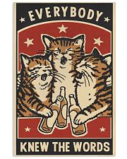 Every Body Knew The Words 11x17 Poster front