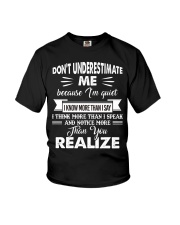 Don't Underestimate me Youth T-Shirt tile