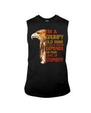 Grumpy Old Man Eagle Sleeveless Tee tile