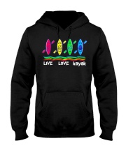 Live Love Kayak Hooded Sweatshirt tile