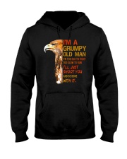 I'm a Grumpy Old Man Eagle Hooded Sweatshirt tile