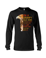 I'm a Grumpy Old Man Eagle Long Sleeve Tee tile
