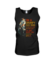 I'm a Grumpy Old Man Bears Unisex Tank tile