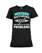 Kayaking Problems Premium Fit Ladies Tee tile