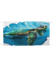 Turtle Face Mask 1099 Lucky Cloth face mask front