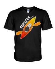 Paddle On V-Neck T-Shirt tile