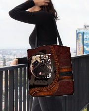 Best Mom Pug All-over Tote aos-all-over-tote-lifestyle-front-05