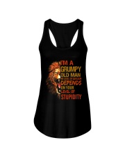 Grumpy Old Man Lions Ladies Flowy Tank tile