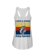I Love A Good Pole Dance Ladies Flowy Tank tile