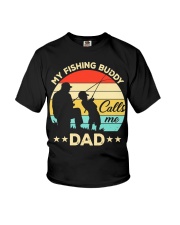 My Fishing Buddy Call Me Dad Youth T-Shirt tile