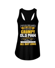 I Never Dreamed Grumpy Old Man Ladies Flowy Tank tile