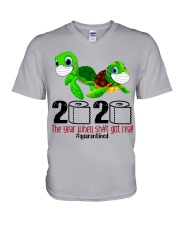 Turtles 2020 Lucky V-Neck T-Shirt tile