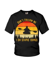 Don't Follow Me - Kayak Youth T-Shirt tile