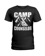 Camp Counselor Funny Camping Leader Volu Ladies T-Shirt tile