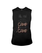 What Happens At Camp Stays At C Sleeveless Tee tile