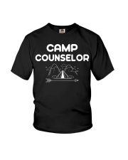 Camp Counselor Camping Adventu Youth T-Shirt tile