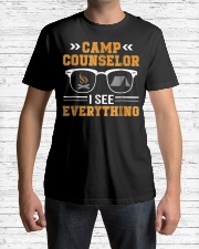 Camp Counselor I See Everything Camp Premium Fit Mens Tee lifestyle-mens-crewneck-front-1