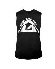 Camp with Cats and Te Sleeveless Tee tile