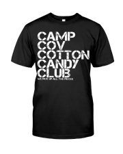 Camp Cov Cotton Candy Club Shirt Adult Premium Fit Mens Tee front