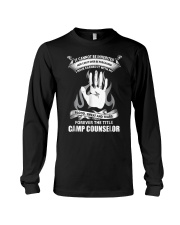Camp Counselor shirt Long Sleeve Tee tile