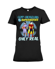 Camp Counselors are like Super Premium Fit Ladies Tee tile