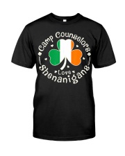 Camp-Counselor Love Shenanigans Irish Classic T-Shirt tile