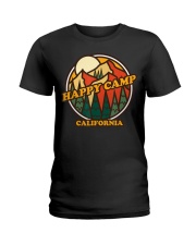 Vintage Happy Camp California Mountain Hiking Ladies T-Shirt tile