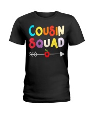 Camp Cousin 2019 Cousin Squad Tshirt New Co Ladies T-Shirt tile