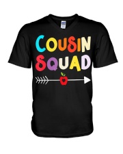 Camp Cousin 2019 Cousin Squad Tshirt New Co V-Neck T-Shirt tile