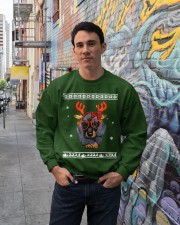 CHRISTMAS DOG Shirt Crewneck Sweatshirt lifestyle-unisex-sweatshirt-front-2