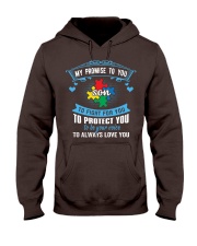 My Promise To You To Fight For You - Autism Mom Hooded Sweatshirt thumbnail