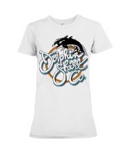 obey big shot t shirt Premium Fit Ladies Tee tile