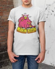 makin bacon shirt Classic T-Shirt apparel-classic-tshirt-lifestyle-31