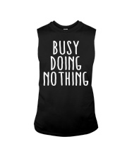 busy doing nothing t shirt Sleeveless Tee tile