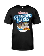 offended flakes shirt Classic T-Shirt front