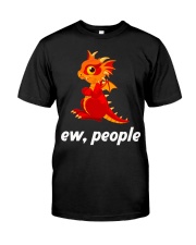 cute dragon t shirt kids long sleeve t shirt Classic T-Shirt front