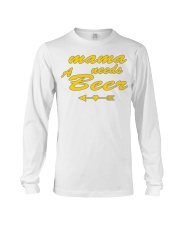 mama needs beer mothers day mom gifts t shirt Long Sleeve Tee tile