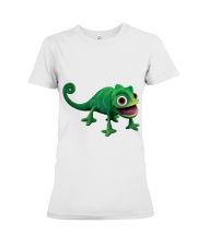 chameleon from tangled t shirt Premium Fit Ladies Tee tile