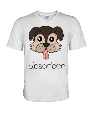 absorber merch shirt V-Neck T-Shirt tile