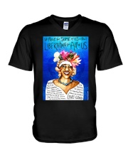 marsha p johnson shirt V-Neck T-Shirt tile